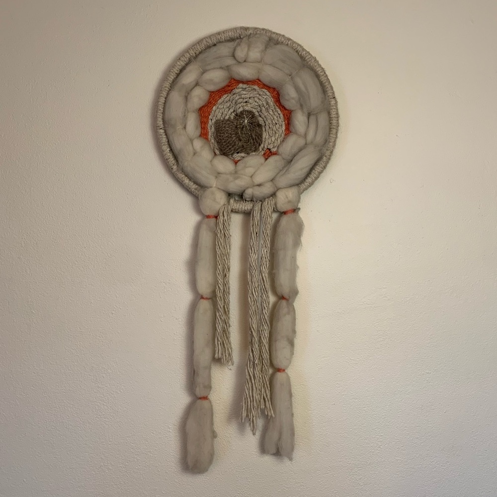 Vintage Macramé Wall hanging Dream catcher Large
